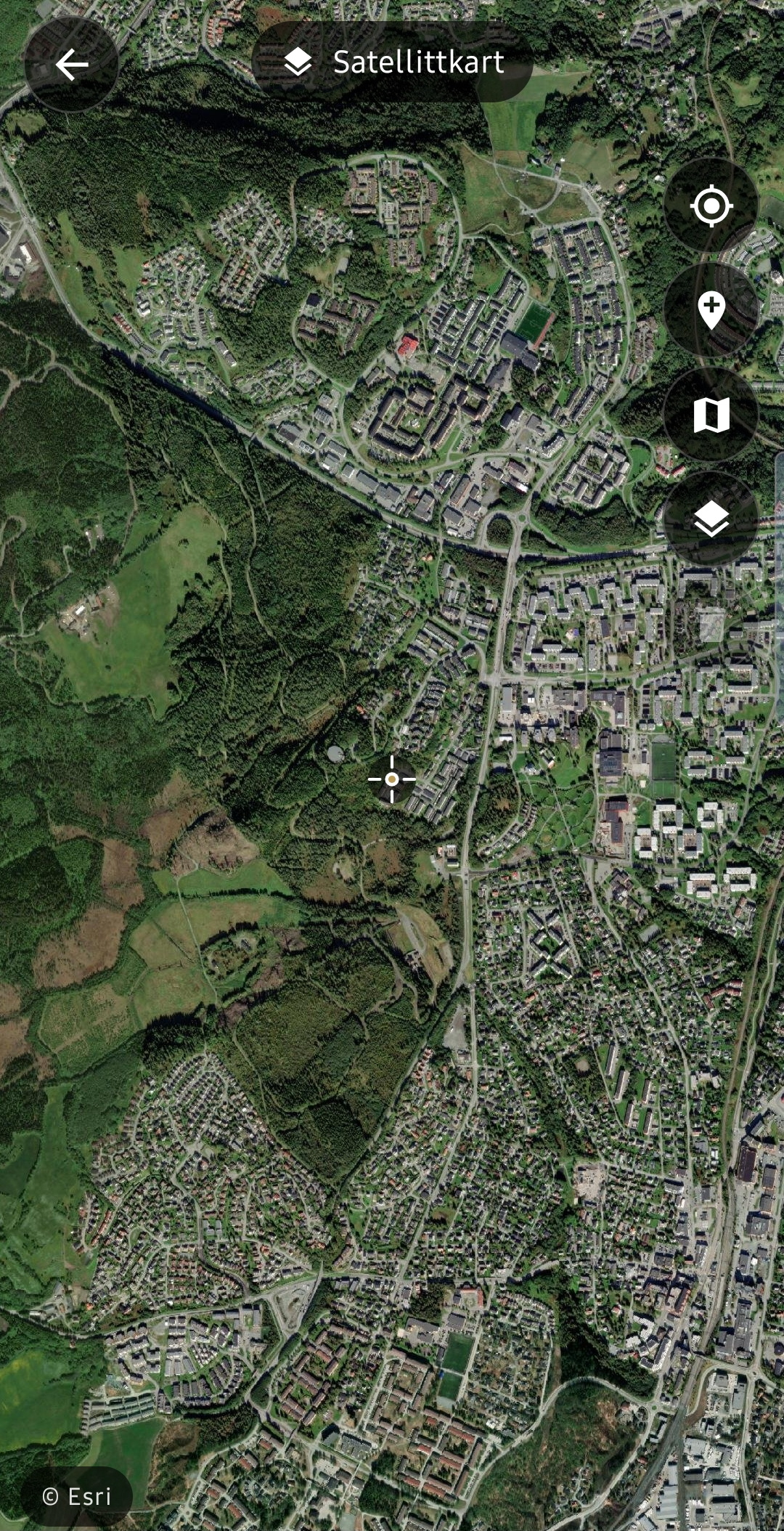 Satellittkart i Fornfunn