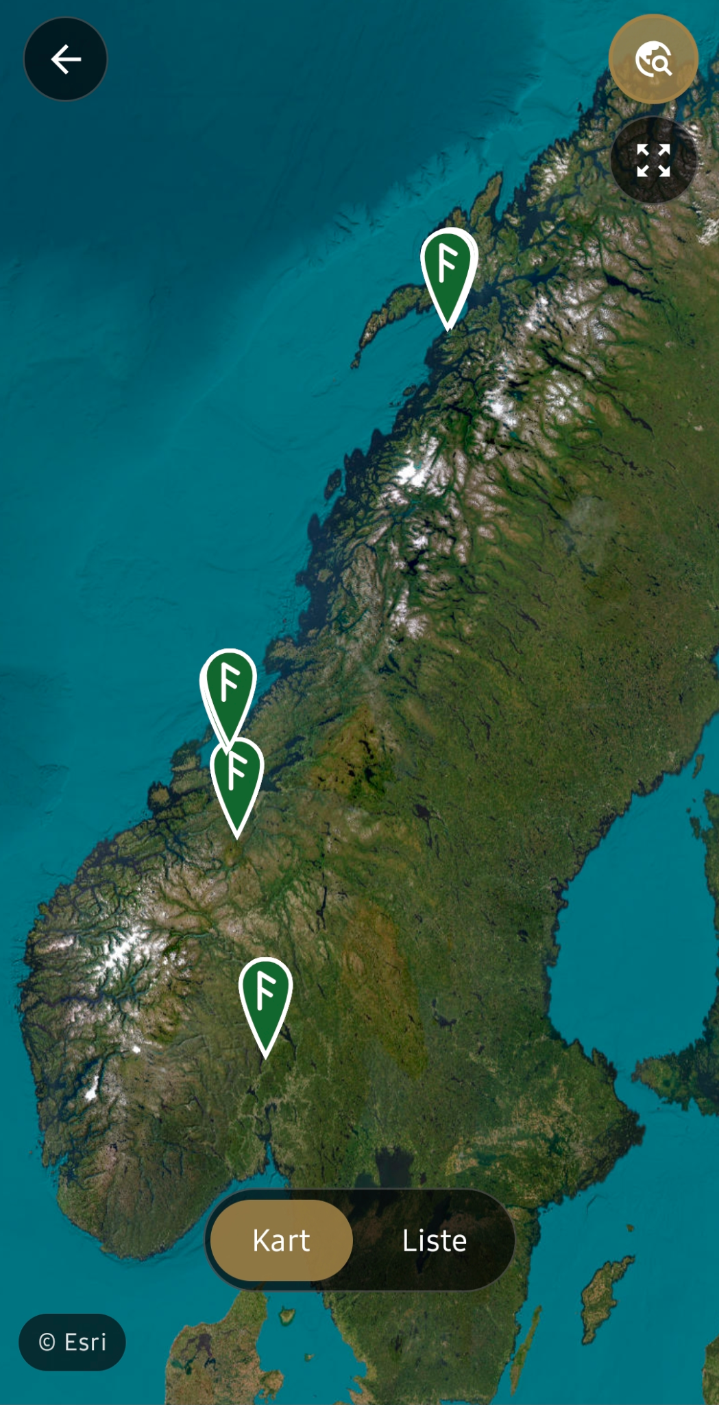 Funnkart i Fornfunn